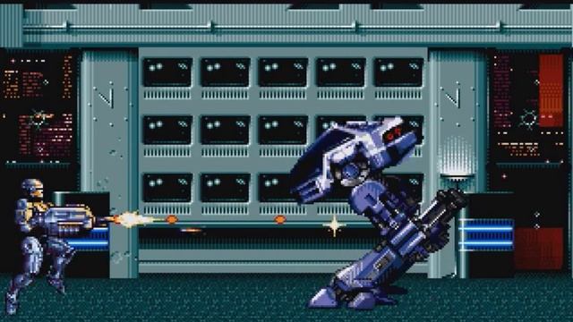Robocop vs Terminator. 05. Босс AD-209