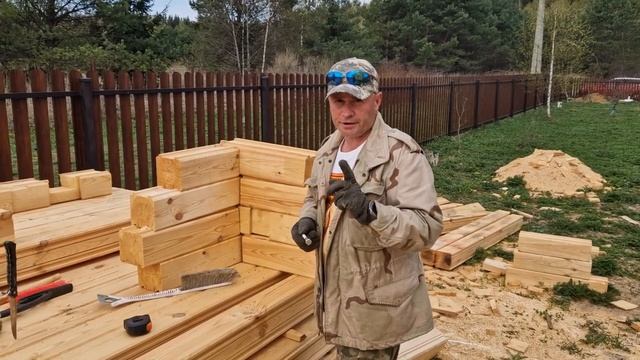 Исправление кривых стен на доме из бруса. смотреть онлайн