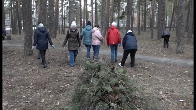В Заречном прошел первый в этом году общегородской субботник