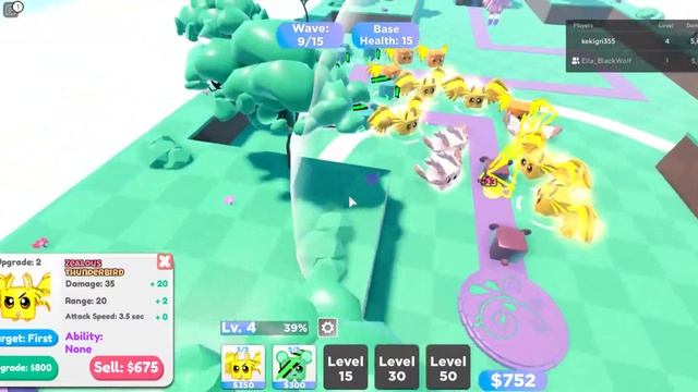 Pet Tower Defense прохождение от лица кота в шляпе смотреть онлайн