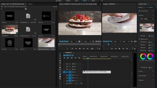 How to Make Crisp Sharp Food Video (with Premiere Pro) смотреть онлайн