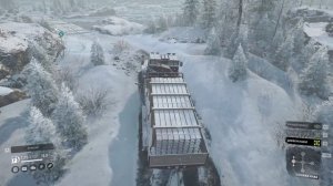 SnowRunner. Амур. Чернокаменск. Поручение "Завал на западе".