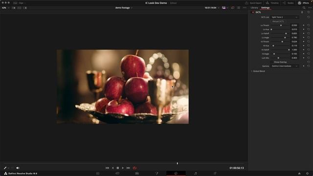 How to Create a Look in Resolve using Iridescent Color DCTLs смотреть онлайн