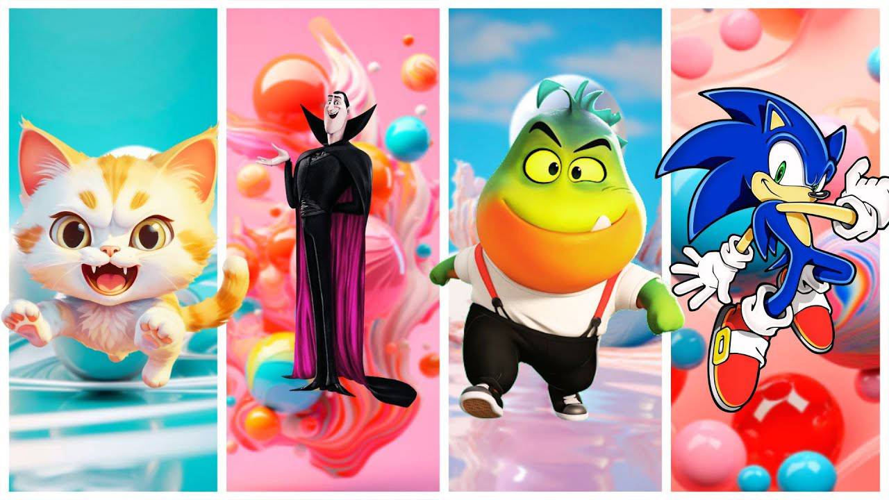 Мультики для малышей. Музыкальные Залипалки для детей. Детские мультики смотреть онлайн