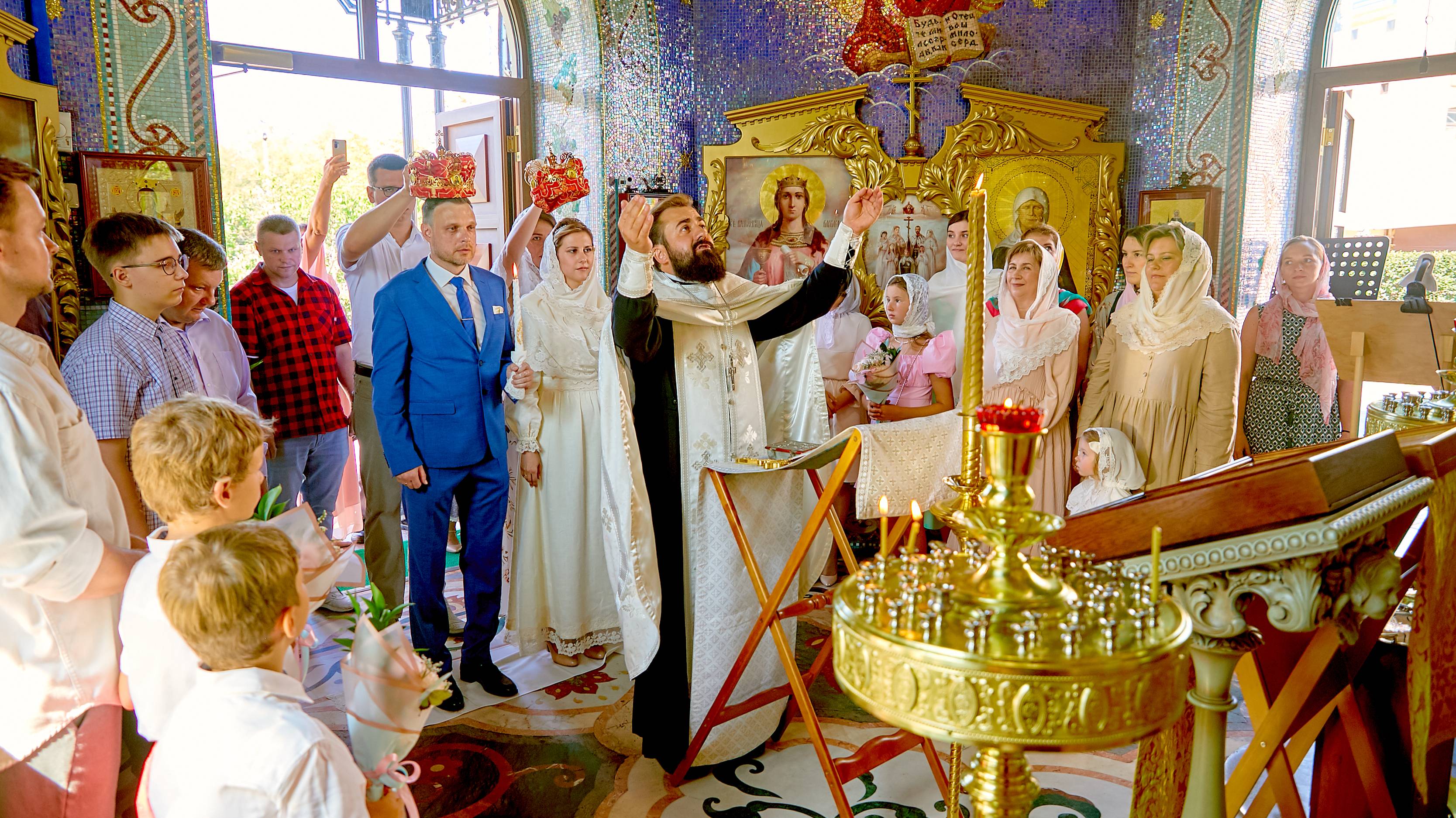 Фотограф на Венчание. Видеосъёмка таинства Венчания. 8-903-7896307 смотреть онлайн
