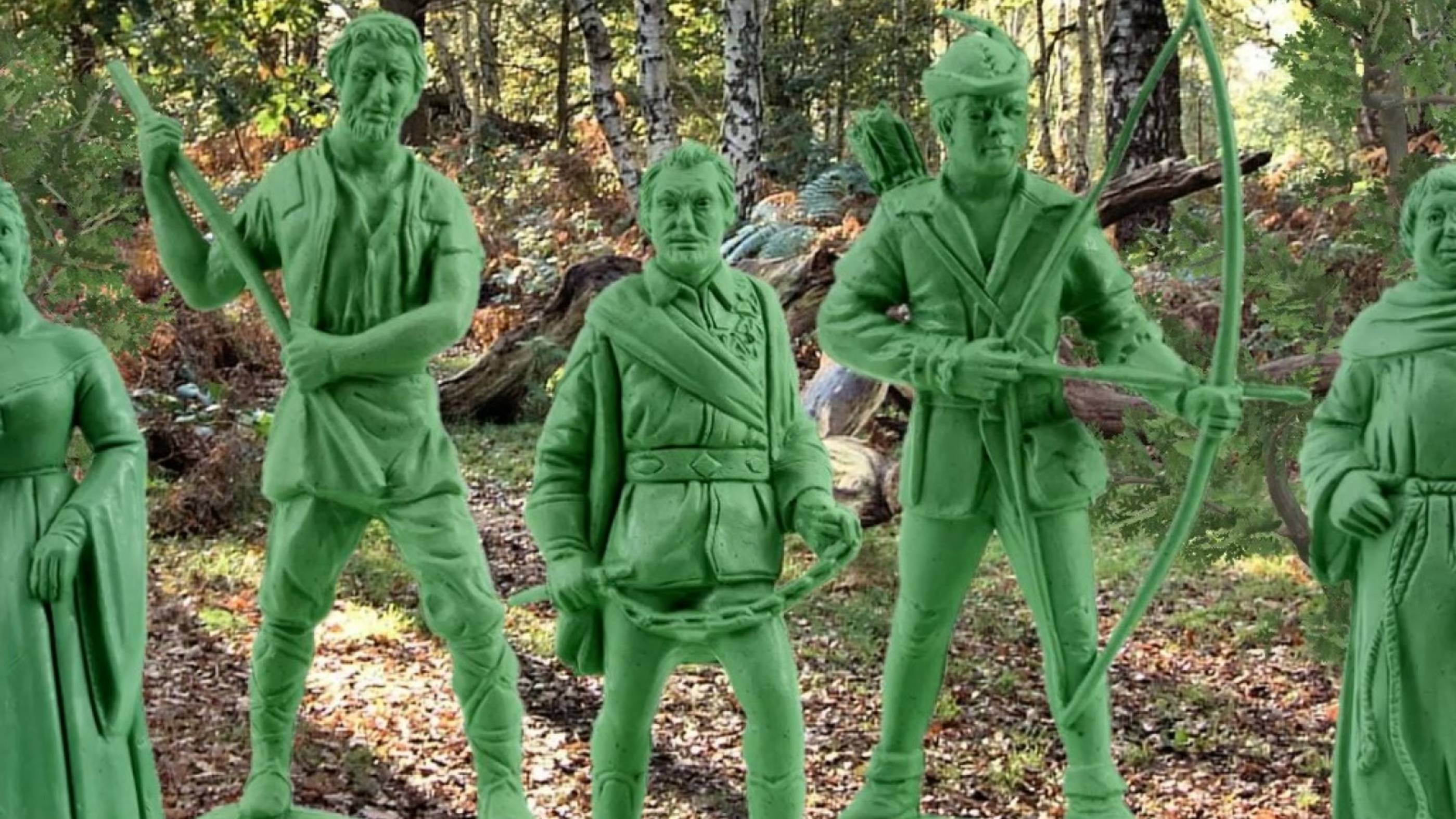 солдатики Marx -Робин Гуд персонажи «Ричард Грин» смотреть онлайн