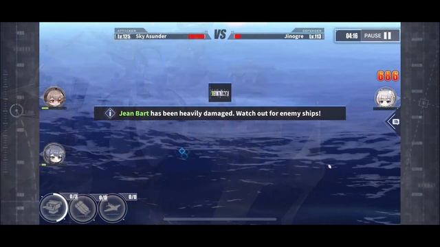 Azur Lane PVP French Fleet vs IJN Meta Shinano and Triple BB Fleet смотреть онлайн