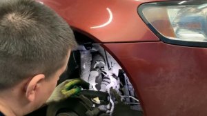 Замена текущих сальников распредвала на Volvo s40 2.4