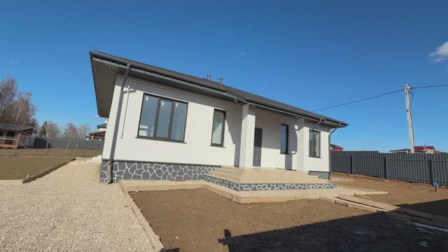 1-этажный дом с готовым евроремонтом в деревне Новая Чернишня Жуковского района Калужской области. смотреть онлайн