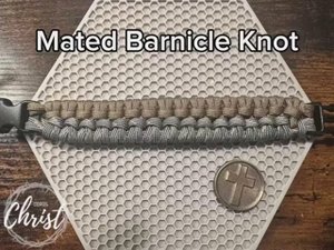 Paracord Mated Barnicle Knot Bracelet(360P)