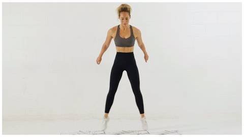 Week 1 Day 4 ⧸⧸ Full Body HIIT + Abs Workout (No Equipment)