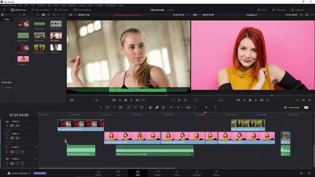 DaVinci Resolve - Audio Overlay (See Audio & Video in Source Monitor) смотреть онлайн