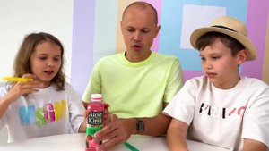 Мисс Кэйти и Мистер Макс (Miss Katy)    Желейные напитки челлендж