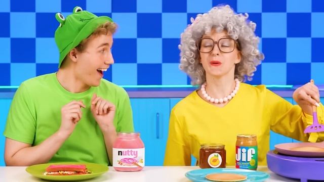 Défi De Cuisine Moi vs Grand-Mère | Qui Gagne la Guerre de la Cuisine par Multi DO Challenge смотреть онлайн