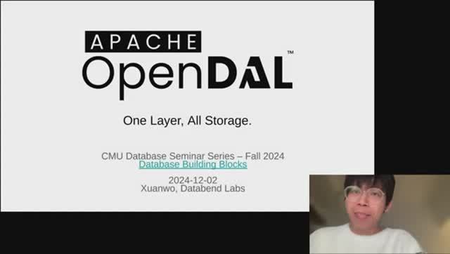 Apache OpenDAL. One Layer. All Storage.Xuanwo