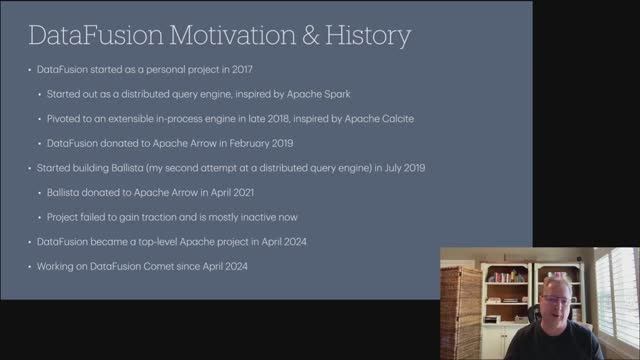 Accelerating Apache Spark Workloads with Apache DataFusion Comet. Andy Grove