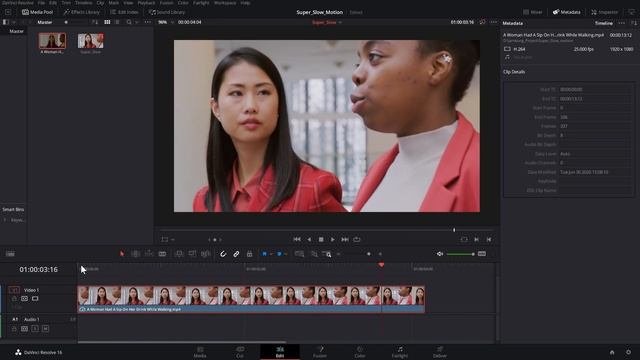 ทำ Super Slow Motion ด้วย Optical Flow