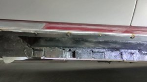 Частичная замена порога на Alfa Romeo