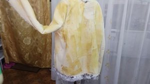 Восстановление мездры у норковой шубы.