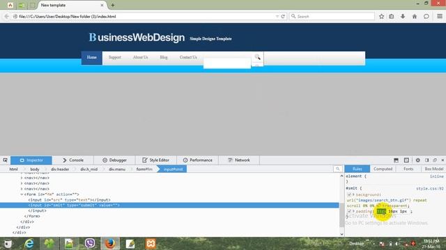 Template Design (Business) part 2