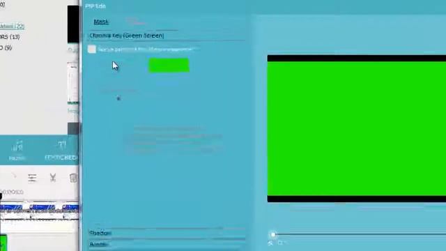 how to apply green screen effects in wondershare filmora
