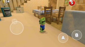 Стикеры в Гигантском доме(Super Bear Adventure)