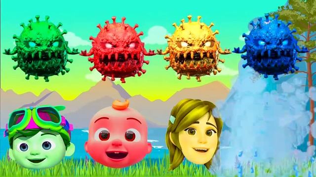 Wrong Heads Top Superheroes COCOMELON Family Eating Watermelon - Meme Coffin Dance COVER Astronomia смотреть онлайн