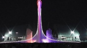 Шоу поющих Фонтанов, Олимпийский парк, Сочи, Адлер