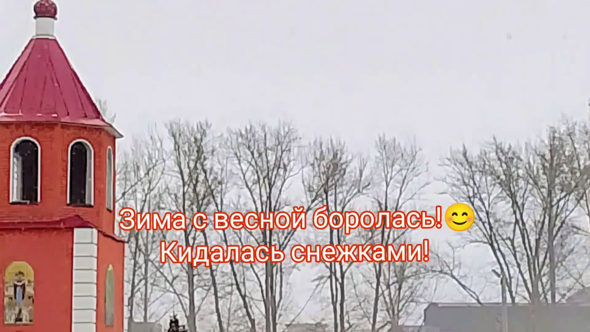 В день Весеннего равноденствия, Весна с зимой воевали! Ну, и как без Мишки!?😁🐕 Мой город.