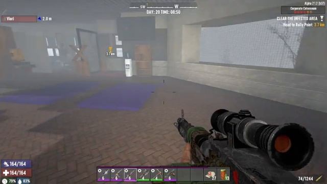 7 Days to Die - Ep 55 In Search of Patient Zero - We Fight Corporate Coliseum смотреть онлайн