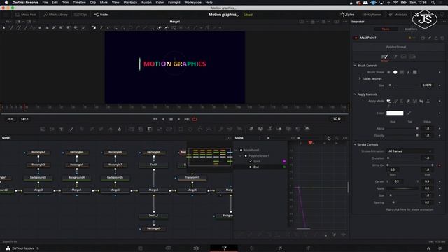 Davinci Resolve - Intro Title - Motion Graphics #21 смотреть онлайн