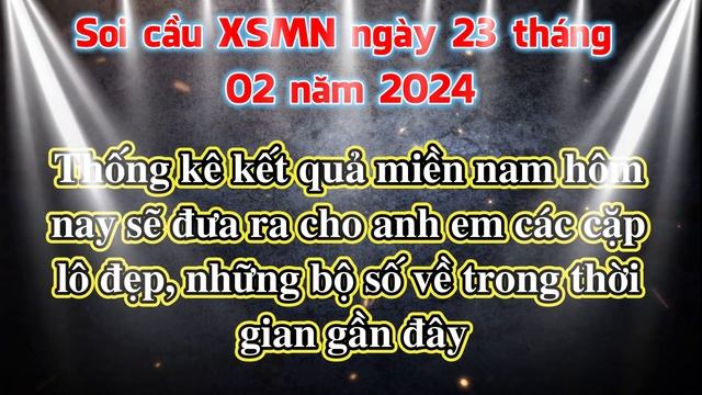 soi cầu miền nam 23/02/2024 | SOI CẦU MIỀN NAM 354 | SOI CẦU MIÊN NAM | @SOICAUMIENNAM354