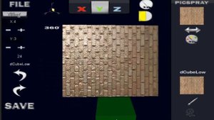 d3D Sculptor - Texture, Normal Map, Tiling, Bump Map