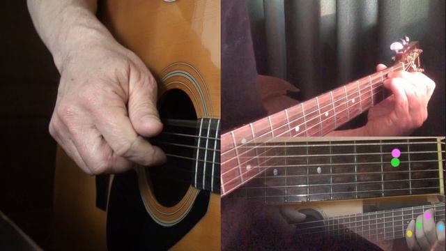 Как играть на гитаре песню "Я сам из тех.." Константина Никольского, группа "Воскресенье" смотреть онлайн