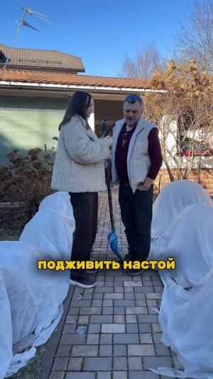Положите это лучше на грядку!