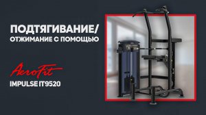 Тренажер Impulse IT9520 для подтягиваний и отжиманий