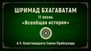 ШРИМАД БХАГАВАТАМ. 11.2 Махараджа Ними встречает девять Йогендр. часть 2