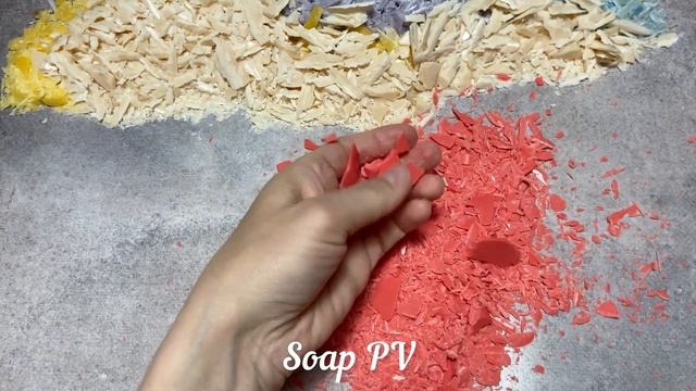ASMR Soap/ cutting dry soap/ резка сухого мыла