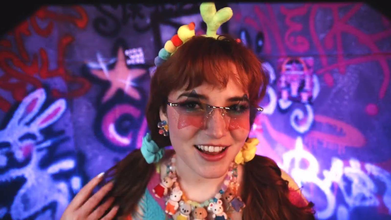 [Goodnight Moon] ASMR Chaotic Rave Girl Takes Care of You