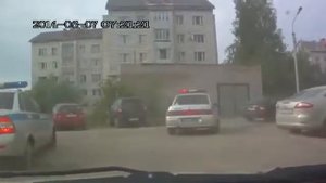 Погоня в Сыктывкаре 7 июня 2014 года 360p