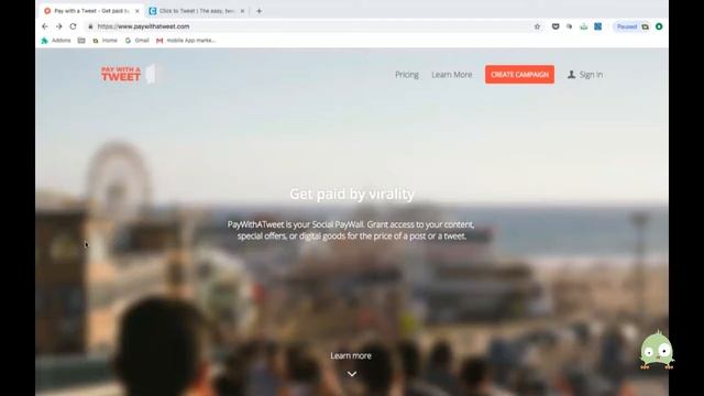 Digital marketing tools for smart traffic acquisition (pay with a tweet + click to tweet)