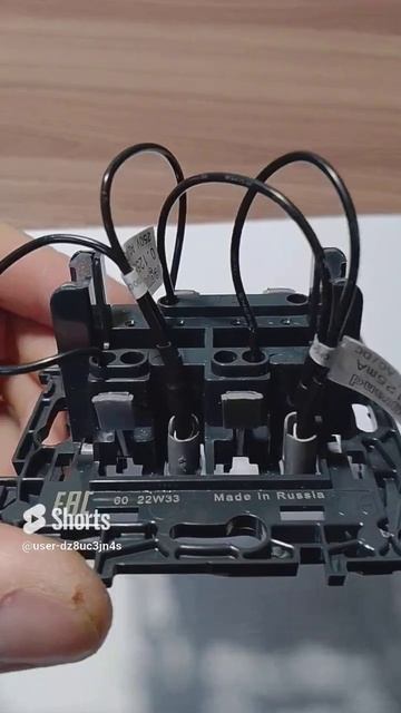 подключение двухклавишного выключателя с подсветкой смотреть онлайн