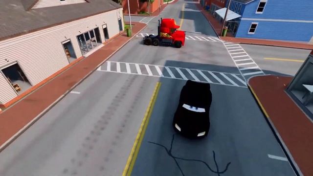 TRANSPORTING PIXAR CARS & FRUITS WITH COLORED & JOHN DEERE vs CLAAS vs TRACTORS - BeamNG.drive смотреть онлайн