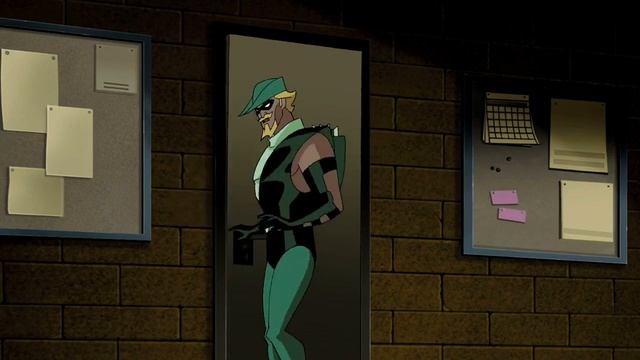 Green Arrow takes Black Canary's place