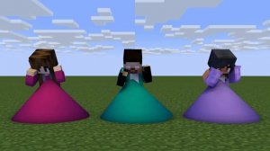 MONSTER SCHOOL | K/DA - POP STARS APHMAU, JULIA, HEROBRINE PRINCESS | MINECRAFT ANIMATION