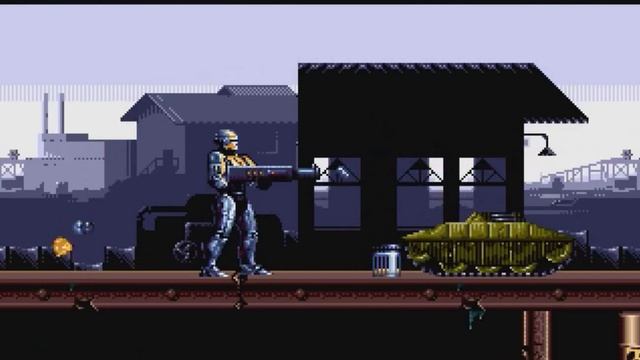 Robocop vs Terminator. 04. Босс Робот-танк