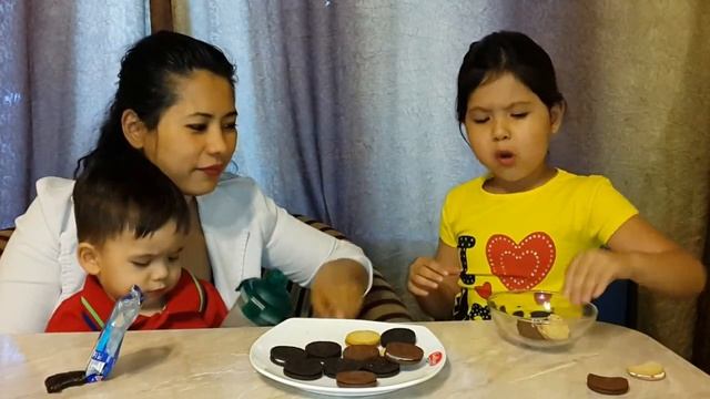 ОРЕО ЧЕЛЛЕНДЖ!  OREO CHALLENGE!