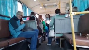 поездка на автобусе паз 32054 ( 40, К0, Н0, L0 ) ( 2017 г.в ), о551не45, маршрут 112