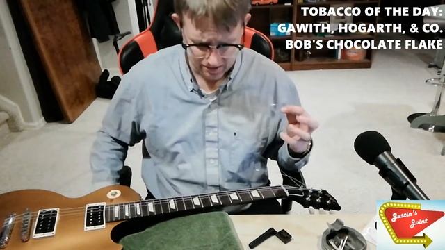 Changing guitar strings with some Bob's Chocolate Flake смотреть онлайн