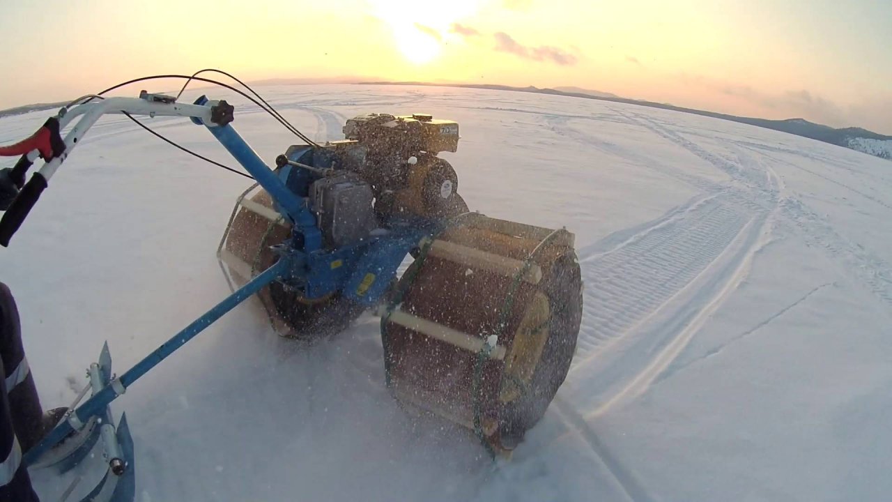 Мотобуксировщик. Часть 4. Испытания